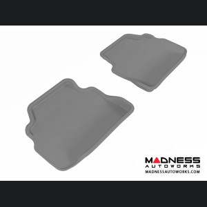 BMW 3 Series Coupe (E92) Floor Mats (Set of 2) - Rear - Gray by 3D MAXpider
