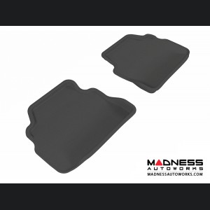 BMW 3 Series Coupe (E92) Floor Mats (Set of 2) - Rear - Black by 3D MAXpider