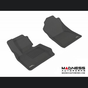 BMW X3 (F25)/ X4 (F26) Floor Mats (Set of 2) - Front - Black by 3D MAXpider