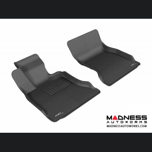 BMW 5 Series (F10) Floor Mats (Set of 2) - Front - Black by 3D MAXpider