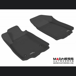 Chevrolet Sonic Sedan/ Hatchback Floor Mats (Set of 2) - Front - Black by 3D MAXpider (2012-2015)