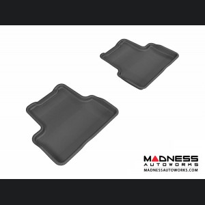 Chevrolet Cruze Floor Mats (Set of 2) - Rear - Black by 3D MAXpider (2011-2015)