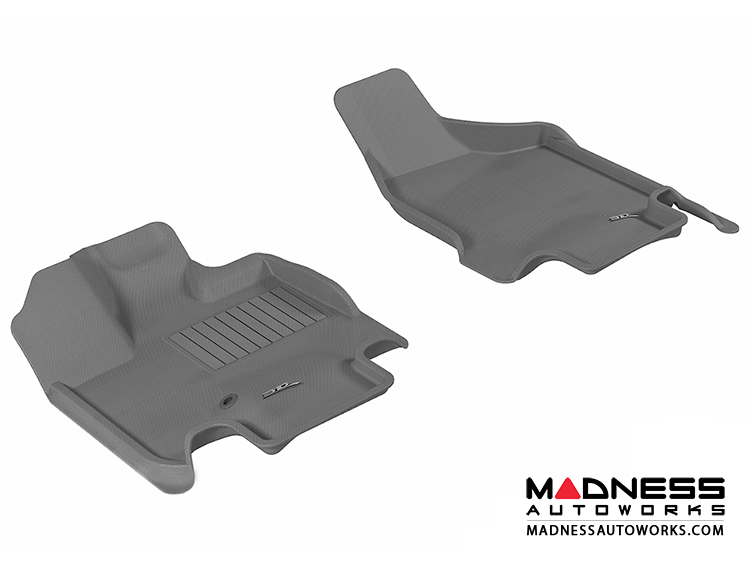 Dodge Dodge Grand Caravan Floor Mats Set Of 2 Front Gray