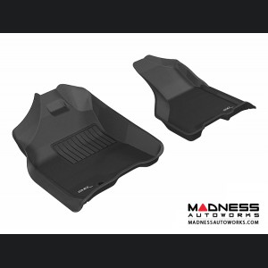 Dodge RAM 1500 Crew Cab Floor Mats (Set of 2) - Front - Black by 3D MAXpider