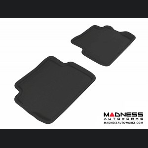 Ford Focus Floor Mats (Set of 2) - Rear - Black by 3D MAXpider
