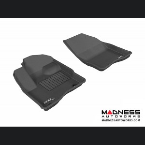 Ford Taurus Floor Mats (Set of 2) - Front - Black by 3D MAXpider