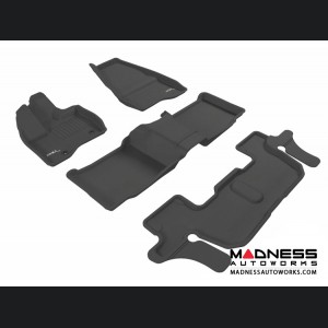 Ford Explorer Floor Mats (Set of 4) - Black by 3D MAXpider