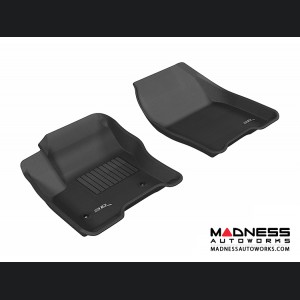 Ford C-Max Floor Mats (Set of 2) - Front - Black by 3D MAXpider