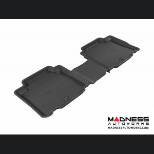 Hyundai Veracruz Floor Mat - Rear - Black by 3D MAXpider