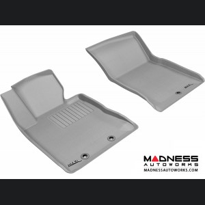 Hyundai Genesis Coupe Floor Mats (Set of 2) - Front - Gray by 3D MAXpider