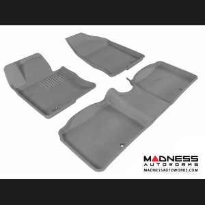 Hyundai Azera Floor Mats (Set of 3) - Gray by 3D MAXpider