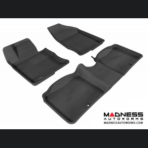 Hyundai Azera Floor Mats (Set of 3) - Black by 3D MAXpider
