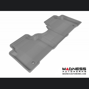 Hyundai Santa Fe Floor Mat - Rear - Gray by 3D MAXpider