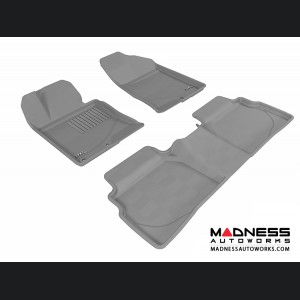 Hyundai Sonata Floor Mats (Set of 3) - Gray by 3D MAXpider