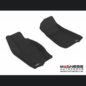 Jeep Grand Cherokee Floor Mats (Set of 2) - Front - Black by 3D MAXpider
