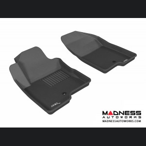 Jeep Compass Floor Mats (Set of 2) - Front - Black by 3D MAXpider