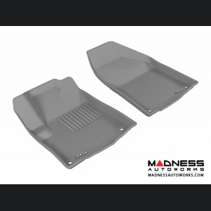 Jeep Cherokee Floor Mats (Set of 2) - Front - Gray by 3D MAXpider