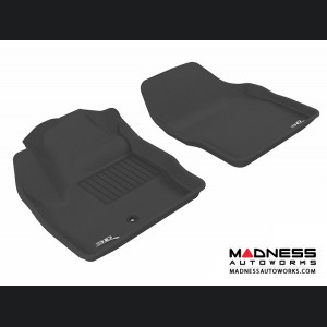 Land Rover LR2 Floor Mats (Set of 2) - Front - Black by 3D MAXpider