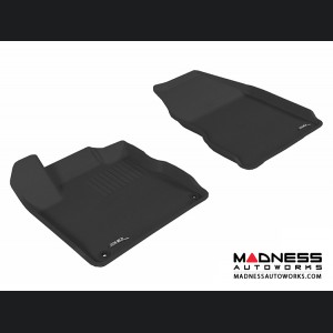 Nissan Murano Floor Mats (Set of 2) - Front - Black by 3D MAXpider