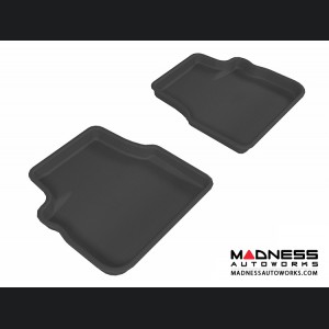 Subaru Forester Floor Mats (Set of 2) - Rear - Black by 3D MAXpider