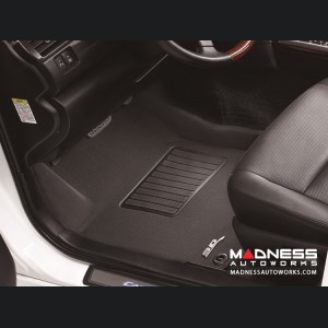 BMW 3 Series Convertible (E93) Floor Mats (Set of 2) - Front - Black by 3D MAXpider