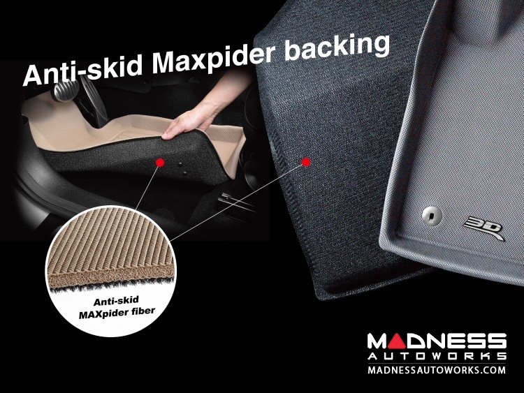 Scion XB Floor Mat - Rear - Black by 3D MAXpider