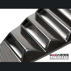 Ford Mustang Window Louvers by Anderson Composites - Carbon Fiber