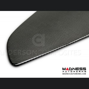 Ford Mustang Window Louvers by Anderson Composites - Carbon Fiber - Flat
