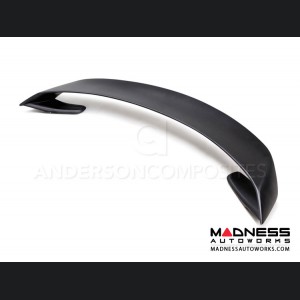 Ford Mustang Rear Spoiler by Anderson Composites - Fiberglass - GT350r Style - Type GR
