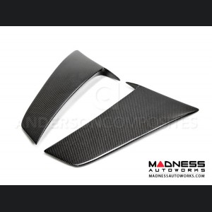 Ford Mustang Side Scoops by Anderson Composites - Carbon Fiber Pair