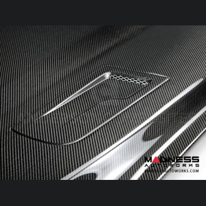 Ford Mustang Hood by Anderson Composites - Carbon Fiber - GTH Style