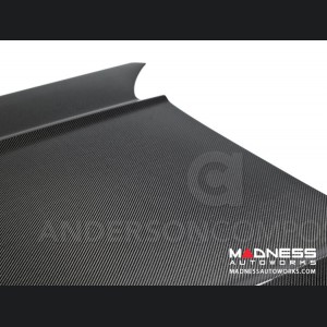 Ford Mustang Hood by Anderson Composites - Carbon Fiber - Type OE
