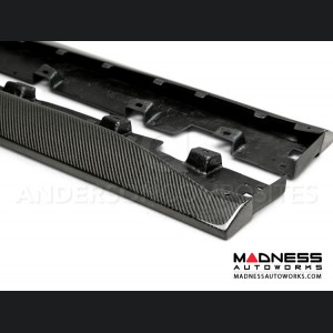 Ford Mustang Rocker Pannel Splitter Type AR by Anderson Composites - Carbon Fiber
