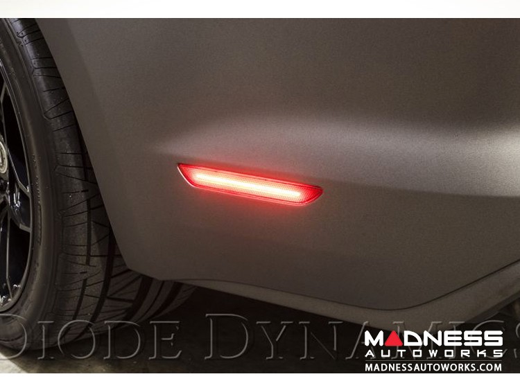 Ford Mustang Side Markers - set of 2 - LED - Smoked