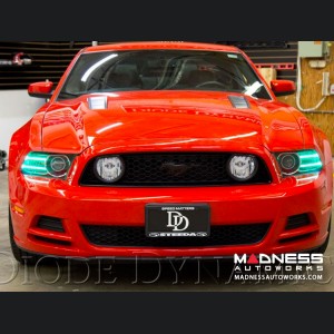 Ford Mustang Multicolor DRL LED Boards - Multicolor and White