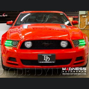 Ford Mustang Multicolor DRL LED Boards - Multicolor and White