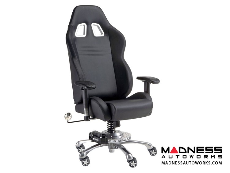Race Car Style Office Chair - Monza - Black