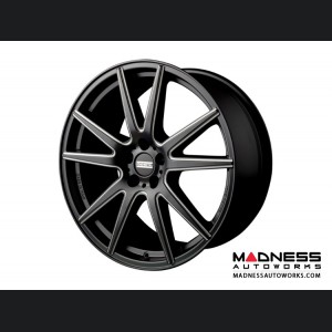 Infiniti G35 Sedan Custom Wheels by Fondmetal - Black Milled