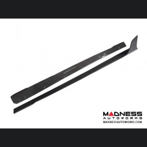 Audi R8 Car Side Skirt Extensions - Carbon Fiber - Set