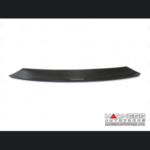 Jaguar F-Type Exterior Trim - Carbon Fiber - Center Front Lip Trim Piece