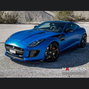 Jaguar F-Type Exterior Trim - Side Fender Vent Trim Kit - Carbon Fiber