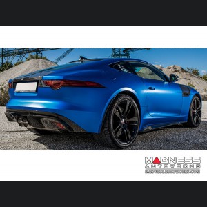 Jaguar F-Type Exterior Trim - Side Fender Panel Trim Kit - Carbon Fiber