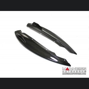 Jaguar F-Type Exterior Trim - Carbon Fiber - Front Splitter Trim Kit 