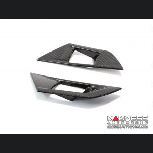 Jaguar F-Type Interior Trim - Carbon Fiber - Interior Door Handle Cover Kit