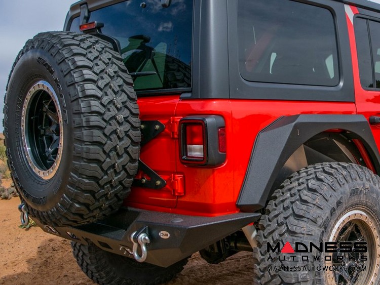 Jeep Wrangler JL Tailgate Mounted Tire Carrier