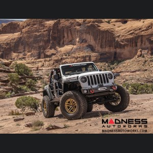 Jeep Wrangler JL Arcus Front Bumper w/Winch Tray & Tow Hooks