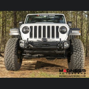 Jeep Gladiator JT Front Bumper - Arcus - w/ Winch Tray + Tow Hooks