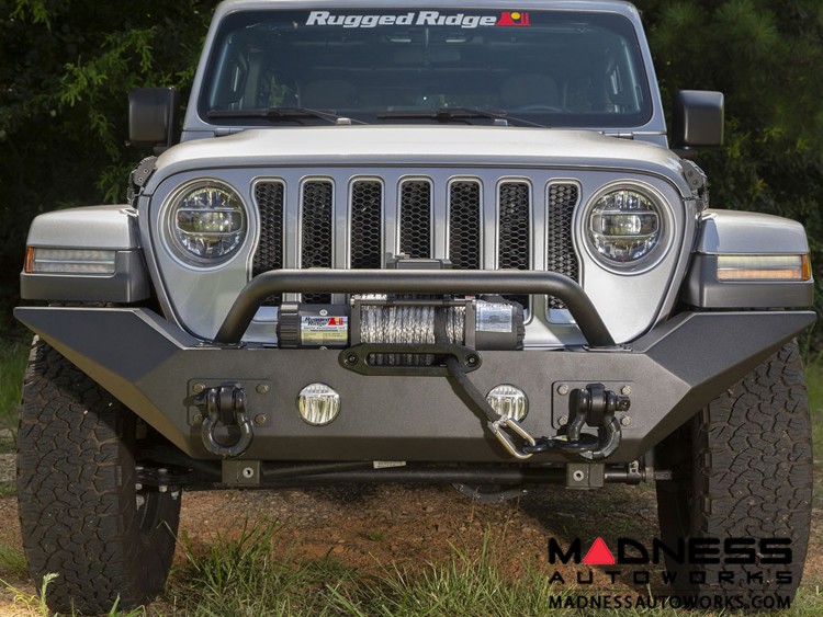 Jeep Gladiator Spartan Bumper w/ High Clearance Ends & Overrider - Front
