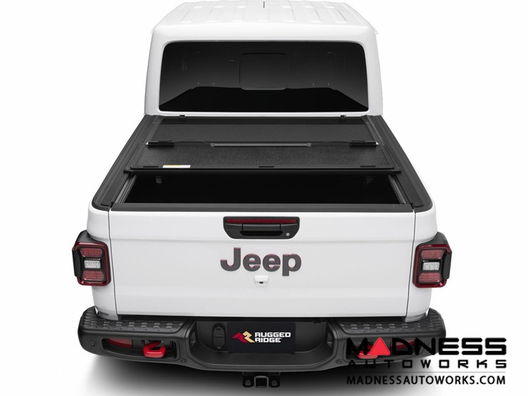 Jeep Gladiator JT Armis Hard Folding Bed Cover w/ LINE-X