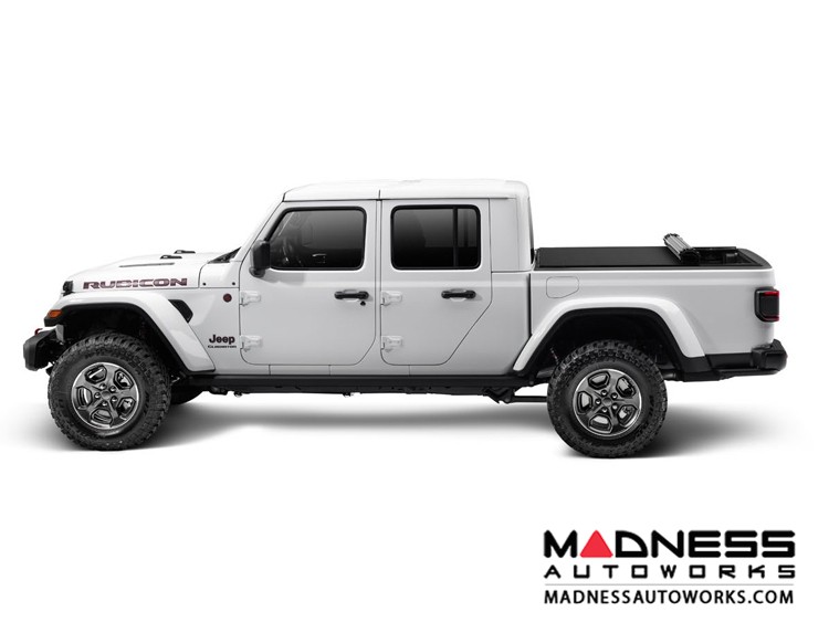 Jeep Gladiator Armis Hard Rolling Bed Cover w/ Trail Rail Cargo System